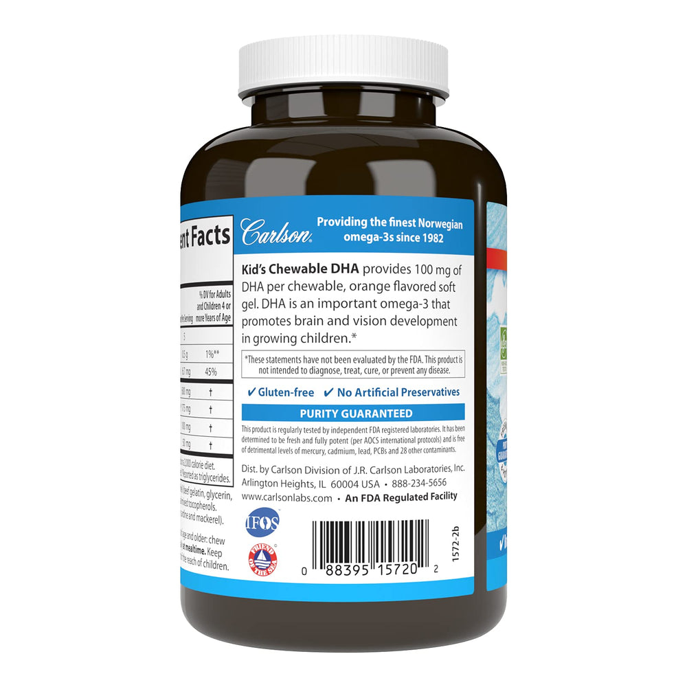 Graphic illustrating 100 mg DHA per softgel