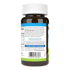 Kid-friendly zinc supplement packaging