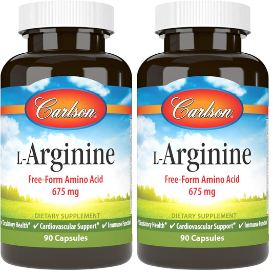 Carlson L-Arginine 675 mg bottle