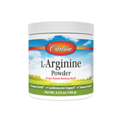Carlson L-Arginine powder bottle front view