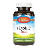 Carlson Labs L-Lysine 500mg 100 capsules bottle