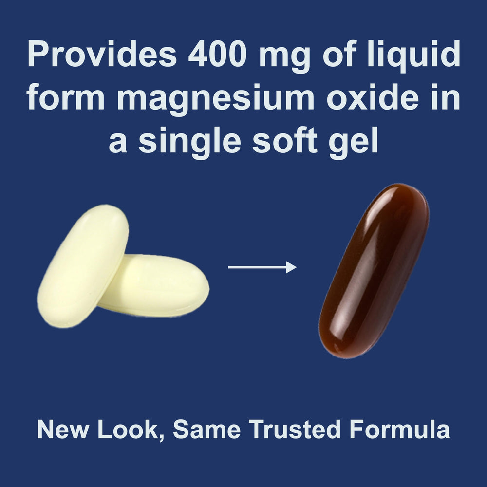 Carlson Magnesium Gels showing bowel function support