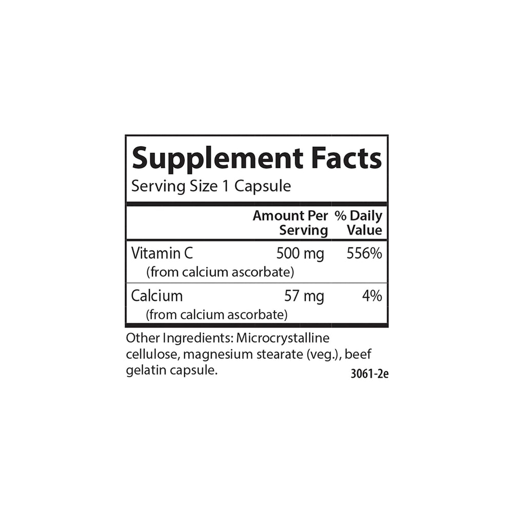 Non-acidic, gentle-on-teeth vitamin C