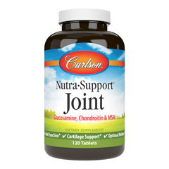 Carlson Nutra-Support bottle and box on white background
