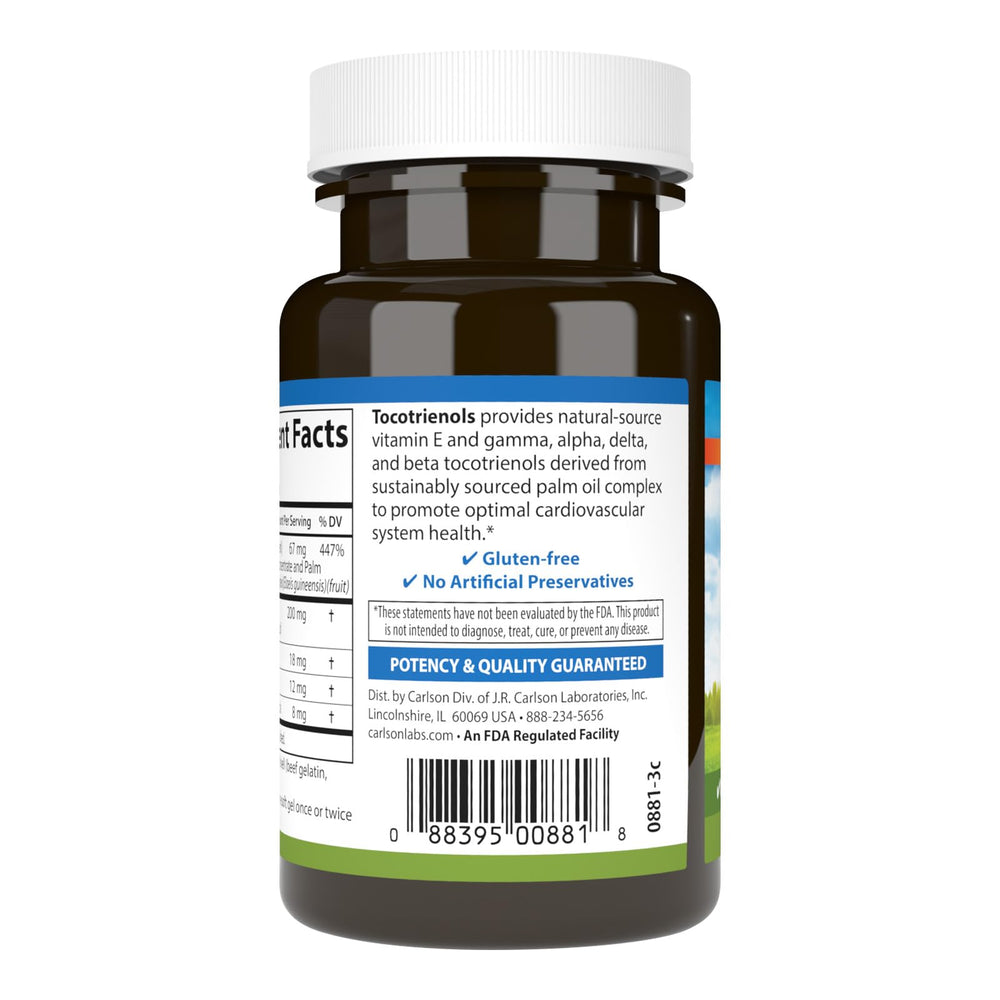 Vitamin E tocotrienols blend illustration