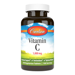 Carlson Vitamin C 1000 mg bottle front view