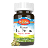Carlson Women's Iron Restore bottle 60 capsules