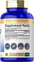 Carlyle 5-HTP bottle packaging