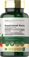 Carlyle Acerola Cherry Capsules bottle side view