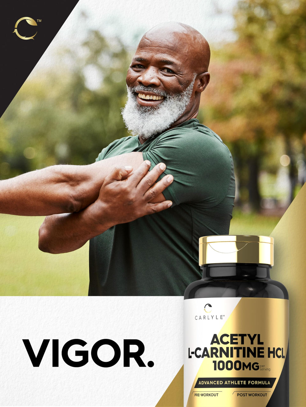 Supplement facts and ingredients details for Carlyle Acetyl L-Carnitine HCL