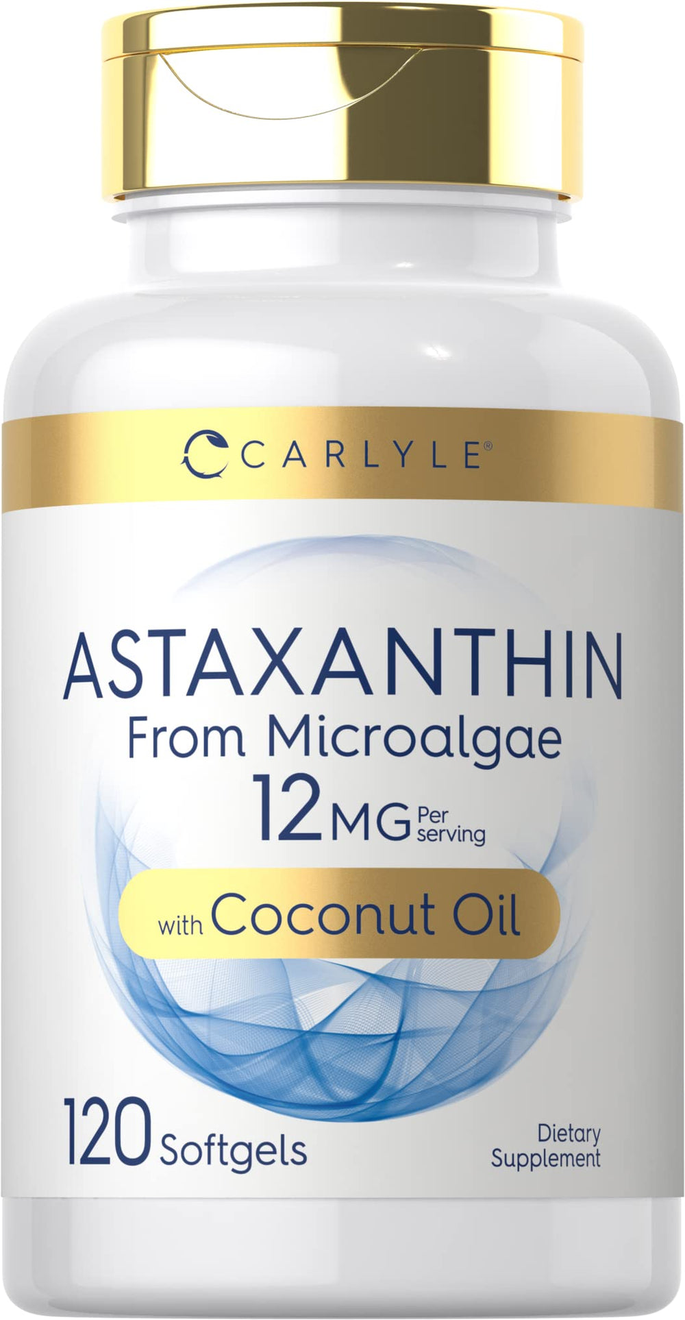 Carlyle Astaxanthin 12mg bottle and label main image