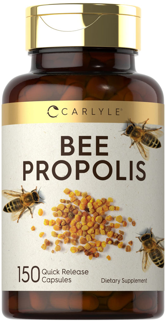 Product hero image: Carlyle Bee Propolis Capsules 600mg 150-count