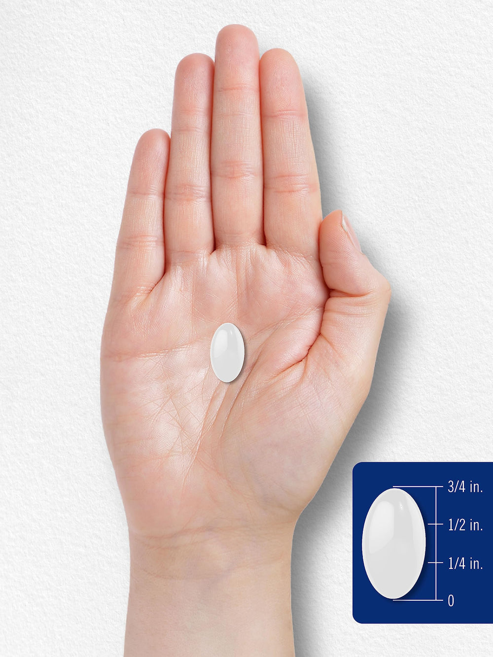 Nutrition label for Carlyle Biotin 5000mcg Softgels