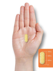 Healthy lifestyle concept with Carlyle Vitamin C bottle