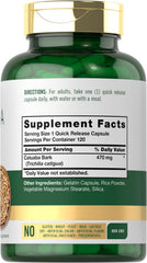 Carlyle Catuaba Bark Extract capsules close-up