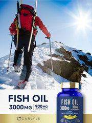 Carlyle Fish Oil 3000mg Lemon Softgel Close-Up