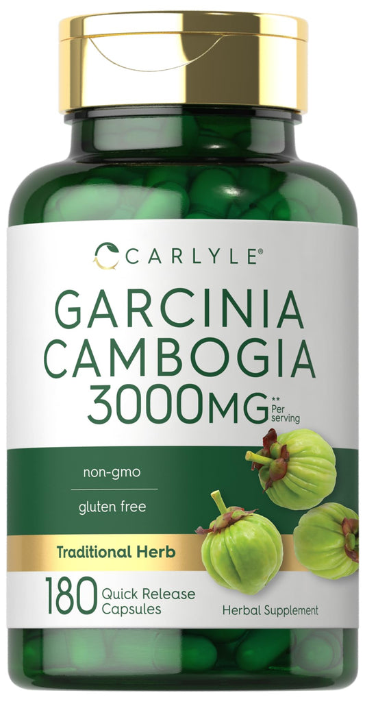 Carlyle Garcinia Cambogia Extract bottle - 180 capsules