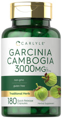 Carlyle Garcinia Cambogia Extract bottle - 180 capsules