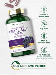 Bottle with 240 quick-release capsules
