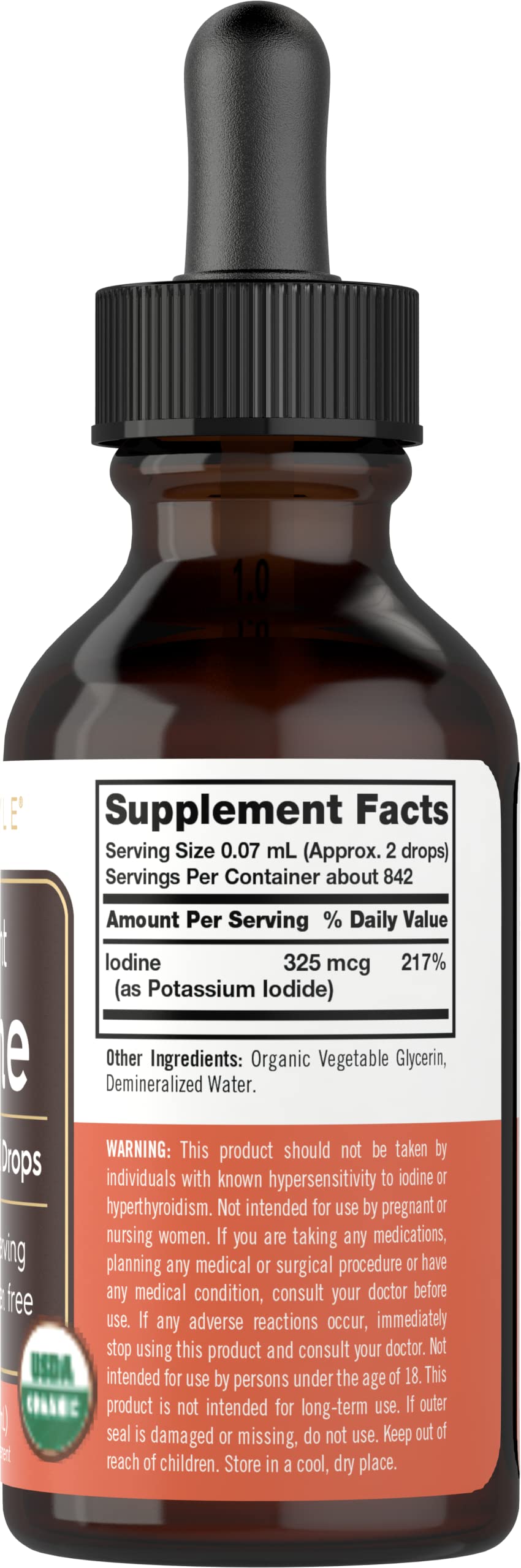 Carlyle Nascent Iodine liquid drops packaging