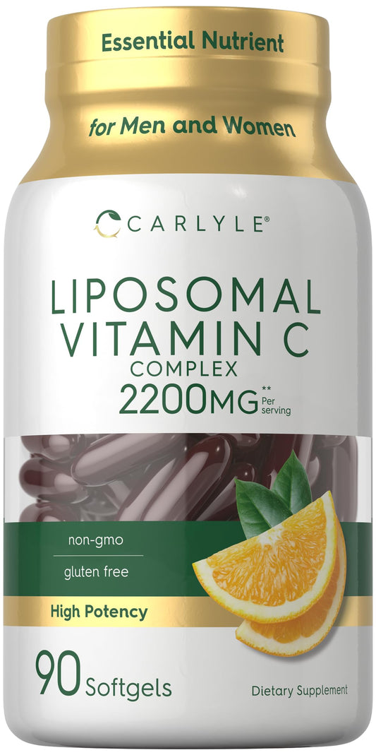 Carlyle Liposomal Vitamin C bottle with 2200 mg per serving