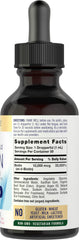 Carlyle Biotin 10000mcg Berry Drops bottle - side view