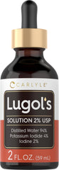 Carlyle Lugols Iodine 2% 2 fl oz bottle