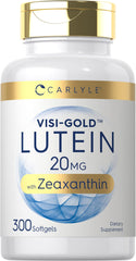 Carlyle Lutein and Zeaxanthin 20mg bottle with 300 softgels