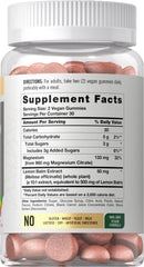 Vegan formula indication on Carlyle gummies