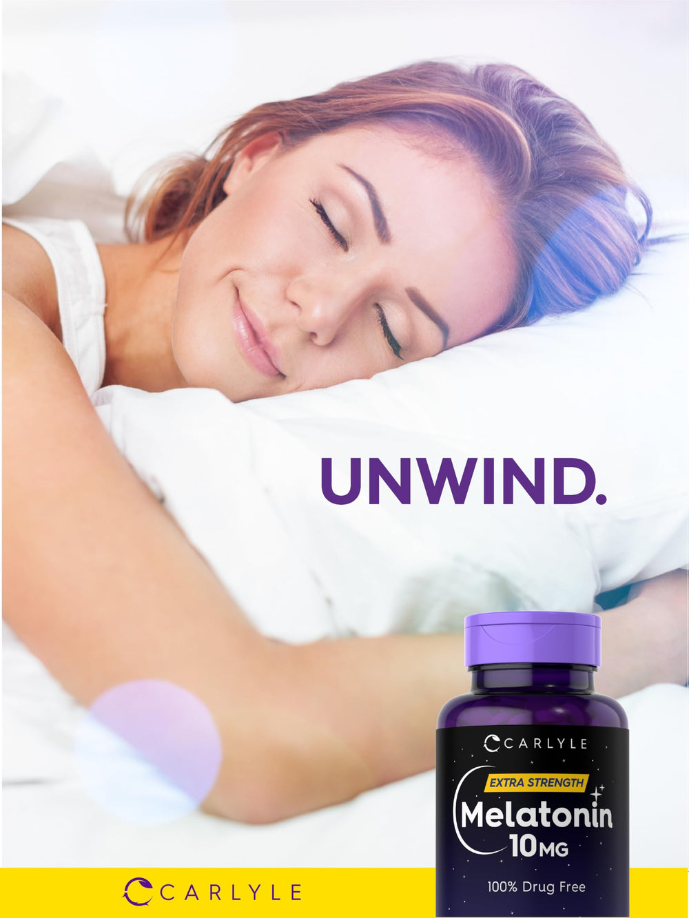 Melatonin tablets with L-Theanine supplement image