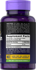 Carlyle Melatonin bottle label – 300 tablets