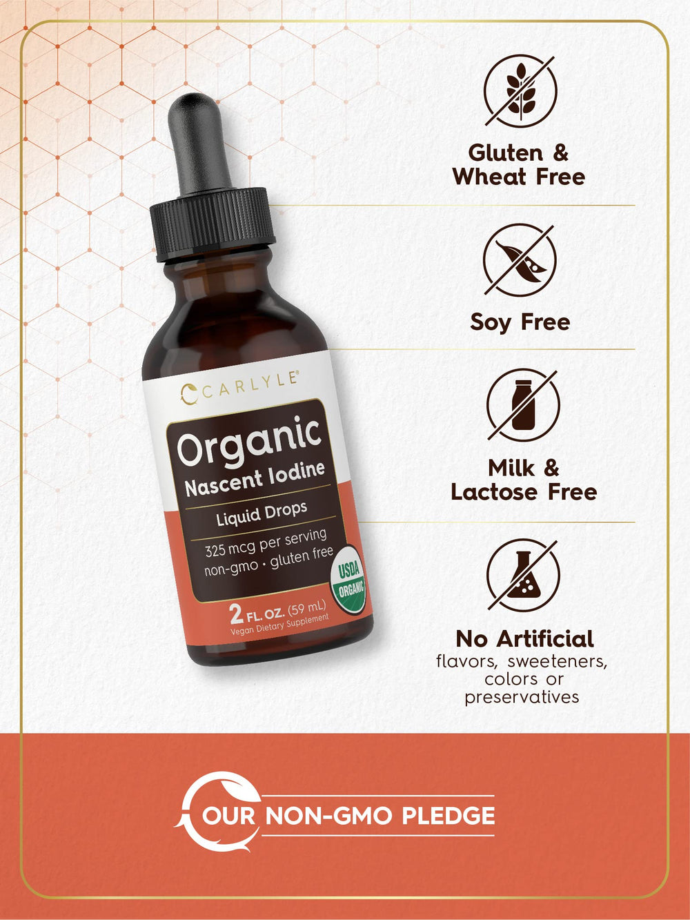 Dropper with Carlyle Nascent Iodine liquid