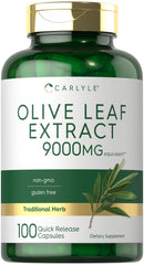 Carlyle Olive Leaf Extract Capsules bottle front view