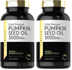 Carlyle Pumpkin Seed Oil 3000mg bottle - 200 softgels