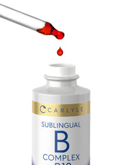 2 oz bottle size of Carlyle Sublingual Vitamin B Complex Berry