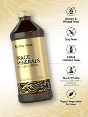 Carlyle Trace Minerals 16 oz bottle with full product label