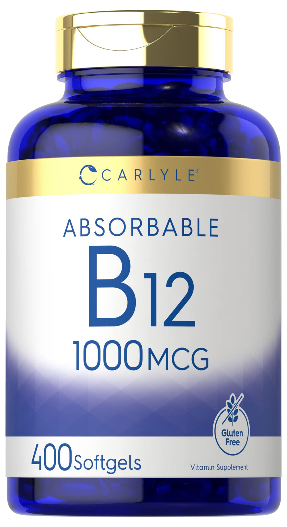 Carlyle Vitamin B12 1000 mcg Absorbable Softgels - front view