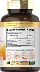 Close-up of Carlyle Vitamin C 1000mg caplets