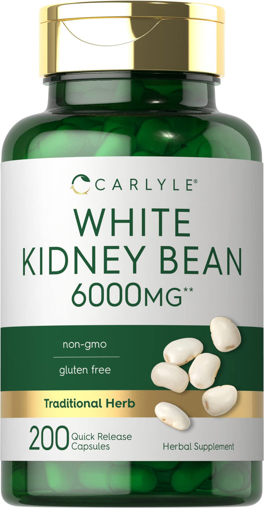 Carlyle White Kidney Bean 6000mg bottle – 200 count