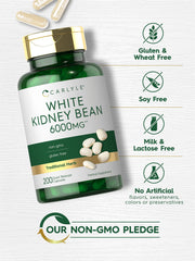 Close-up of Carlyle White Kidney Bean 6000mg capsules
