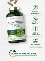 Laboratory tested Carlyle Wormwood ingredients and quality controls