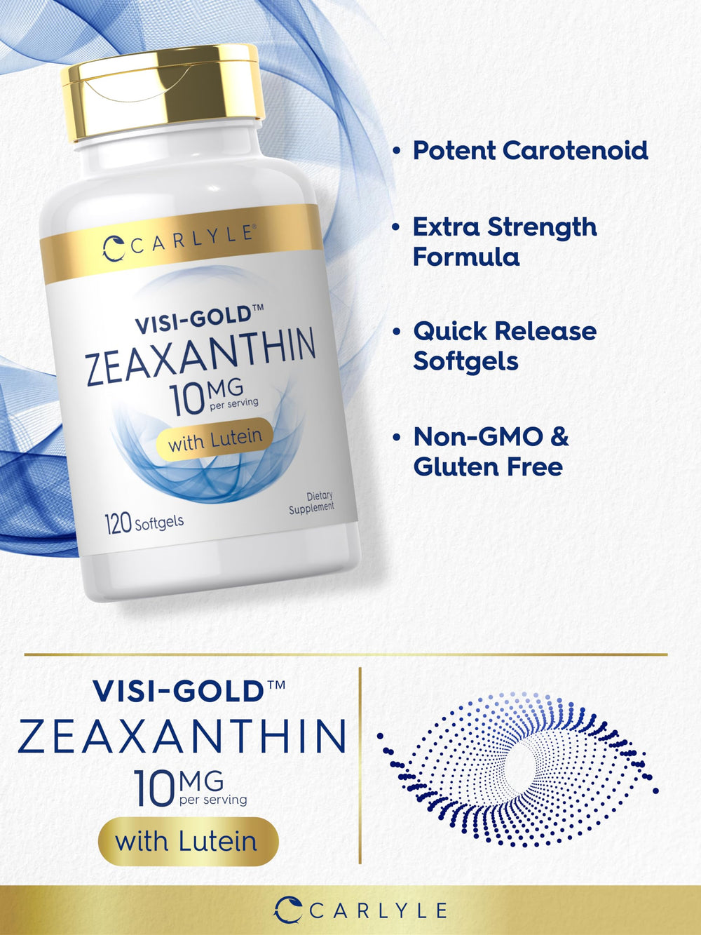 Zeaxanthin and Lutein ingredients close-up