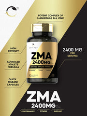 Zinc, Magnesium, and Vitamin B6 ingredients in ZMA