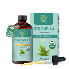 Carno Calm Citronella essential oil bottle, 1.7 fl oz (50 mL)