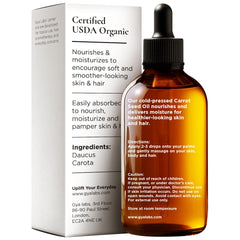 Carrot seed oil for hair and scalp application
