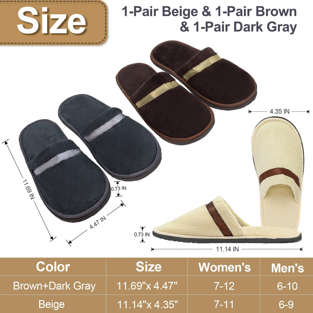 CarryEpic slippers with soft coral fleece upper for plush comfort.