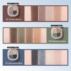 CARSLAN Eyeshadow Palette is travel-friendly and compact, ideal for on-the-go touch-ups.