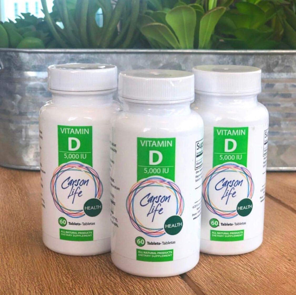 Carson Life bundle graphic showing collagen and vitamin D products