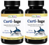Carti.Lage bottle label with 100 capsules