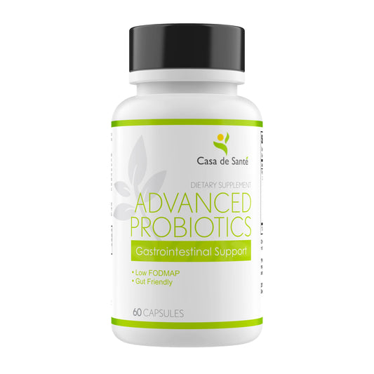 Casa de Sante Advanced Probiotic bottle for menopause support